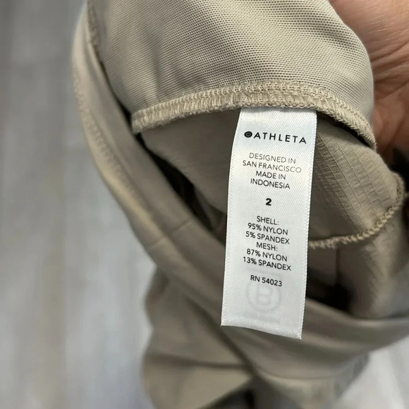 Athleta Trekkie North Jogger Pants Tan Khaki Women's Size 2 Active Athleisure - Picture 13 of 13